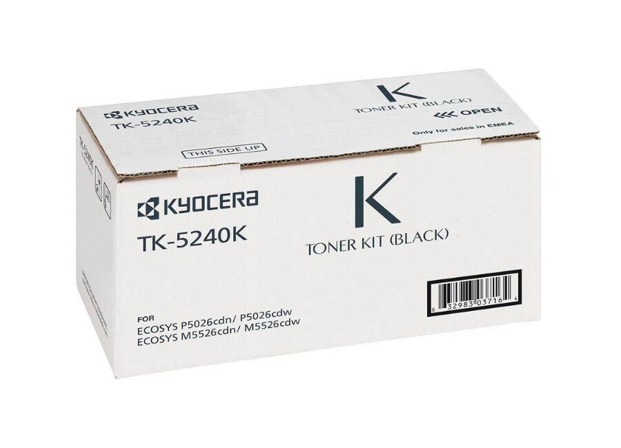 Kyocera Тонер-картридж Mita TK-5240K для P5026cdn/cdw, M5526cdn/cdw