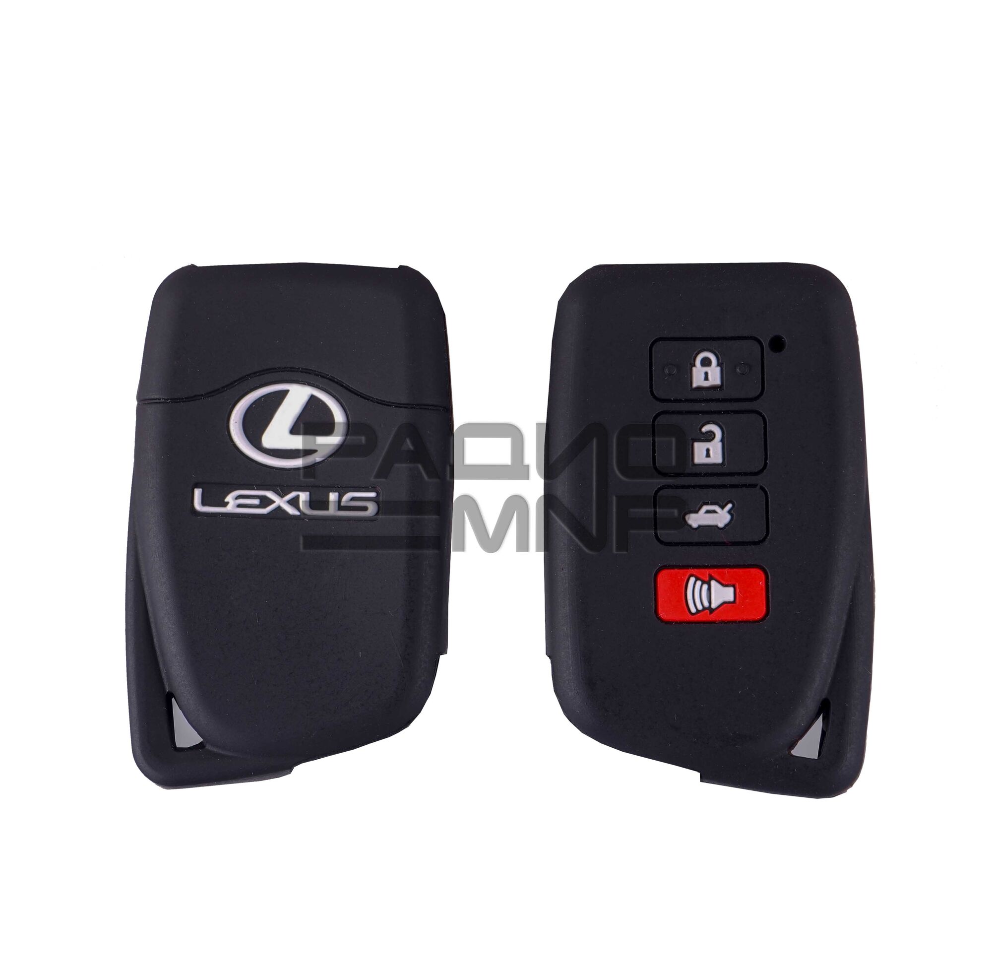 Чехол силиконовый для смарт-ключа Lexus GS450h с 2013 г.в., 4 кнопки