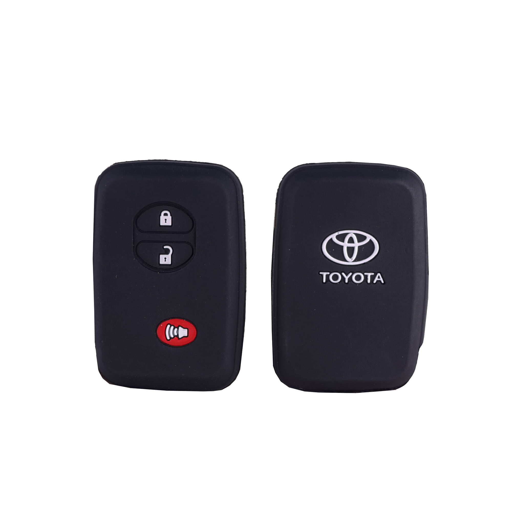 Чехол силиконовый для смарт-ключа Toyota Venza, Highlander, Sequoia, Prius, 3 кнопки