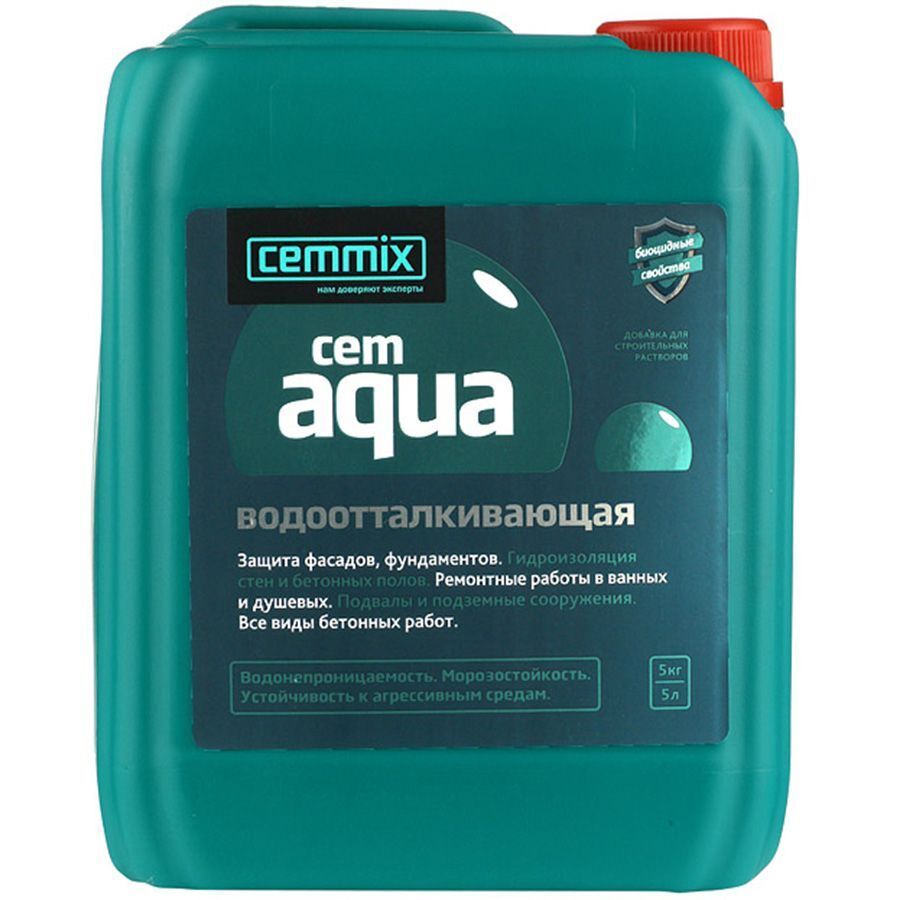 CEMMIX CemAqua водоотталкивающая добавка (5л)