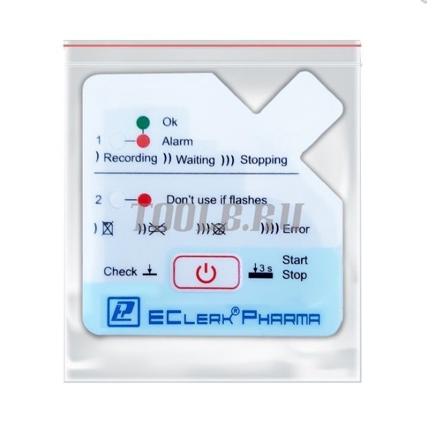 Рэлсиб EClerk-Pharma-USB-I Автономный терморегистратор с функцией термоиндикатора РЭЛСИБ