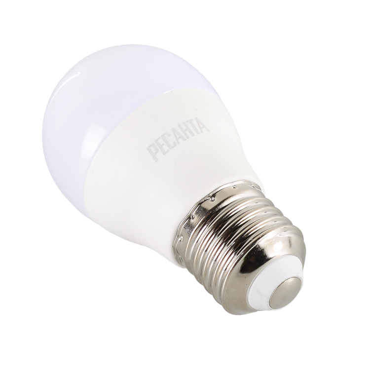 Лампа светодиодная Ресанта LL-R-G45-7W-230-4K-E27 2