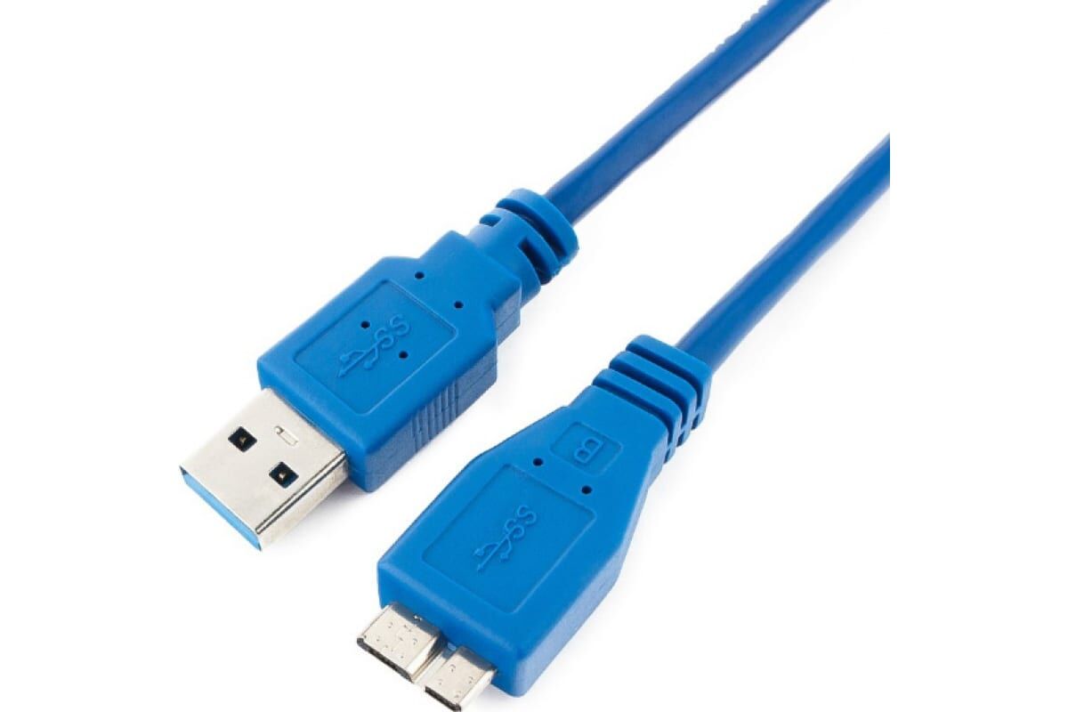 Шнур USB (A)шт. - 5 pin micro USB (B) шт. 1,8м USB 3.0 "Cablexpert" 2