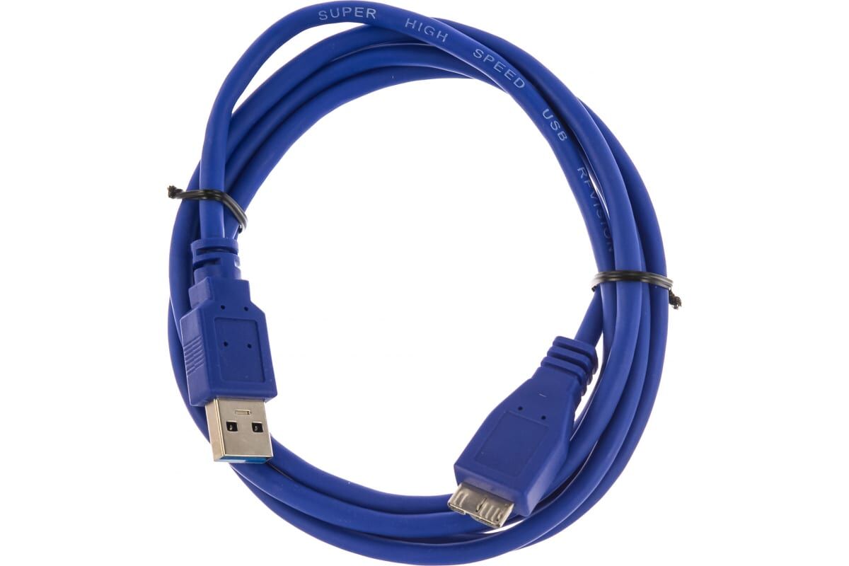 Шнур USB (A)шт. - 5 pin micro USB (B) шт. 1,8м USB 3.0 "Cablexpert" 3