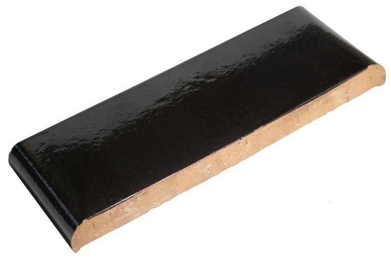 Парапетная плитка КР20 190x110x25 темно-коричневый глазурь ZG Clinker