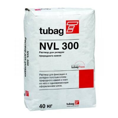 NVL 300 Раствор для укладки природного камня 40 кг Цвет:коричневый Quick-mix