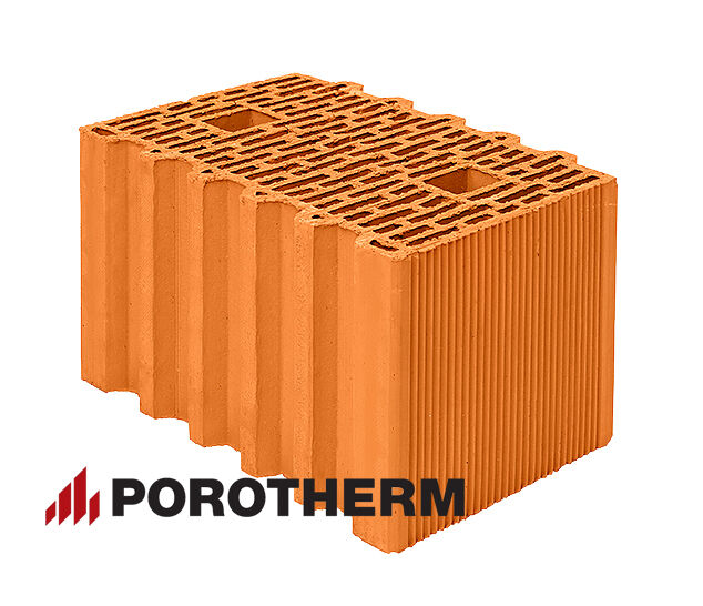 Поризованный керамический блок Porotherm 38 (10,67 НФ) Винербергер Wienerberger