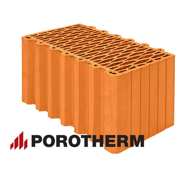 Поризованный керамический блок Porotherm 44 (12,35 НФ) Wienerberger