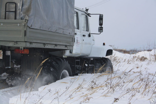 Снегоболоход на базе ГАЗ #1