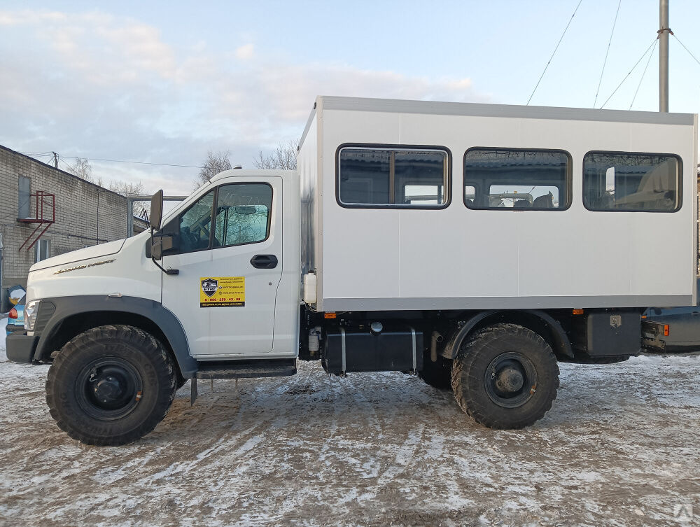 Вахтовый автобус на базе ГАЗ С41А23 NEXT арктическое исполнение