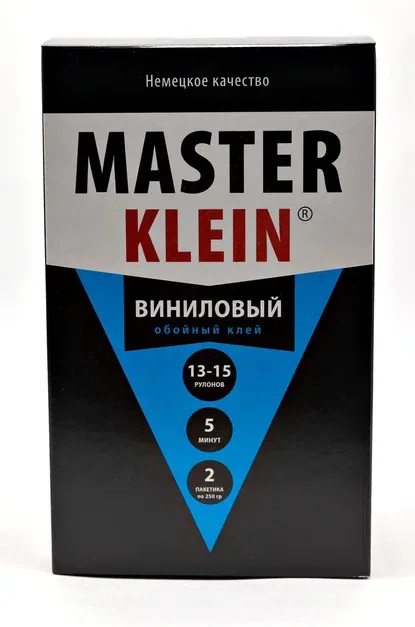 Клей обойный "Master Klein" виниловый 400гр.(жест.пачка 18шт/кор)