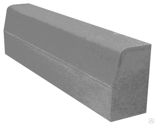 Бортовой камень Бордюр серый 300х150 мм 
