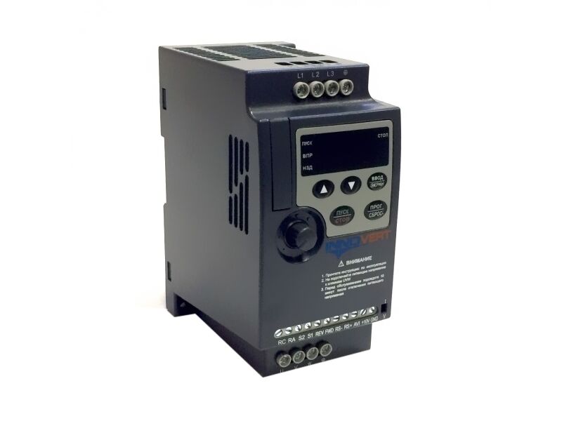 Частотный преобразователь INNOVERT VENT IVD751B43E (0,75 кВт х 380В)