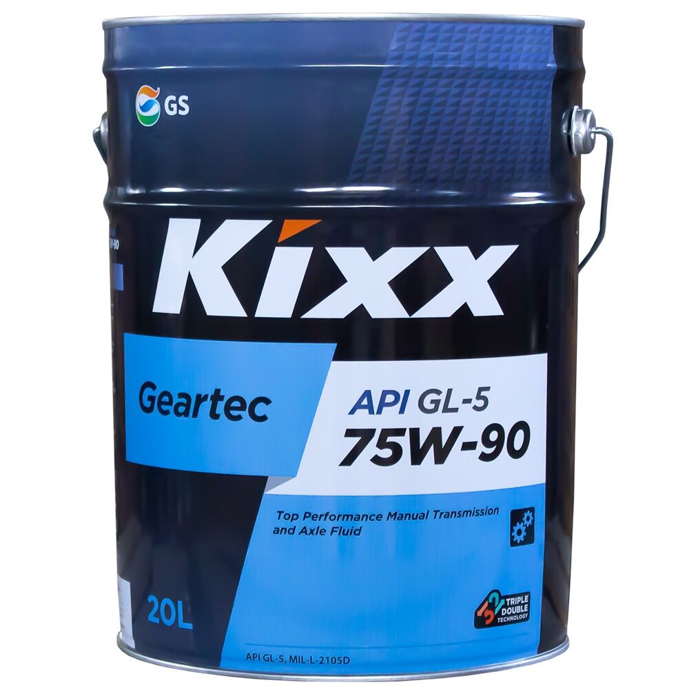 Трансмиссионное масло кикс 75w90. Kixx Geartec gl-5 75w90 п/синт 4л. GS Oil Kixx Geartec gl-5 75w-90. Kixx 75w90 20л. Кикс 75w90 gl5.