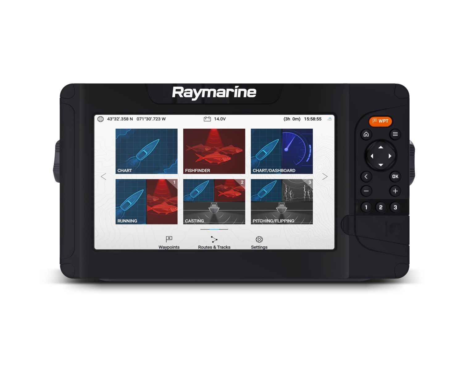 Эхолот Raymarine Element 12 HV - 12" Chart Plotter with CHIRP Sonar, HyperVision, Wi-Fi & GPS, No Chart & N