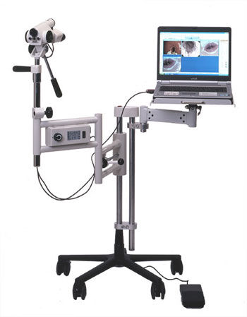Рабочая станция для врача гинеколога на базе видеокольпоскопа 3 MV-USB Leisegang