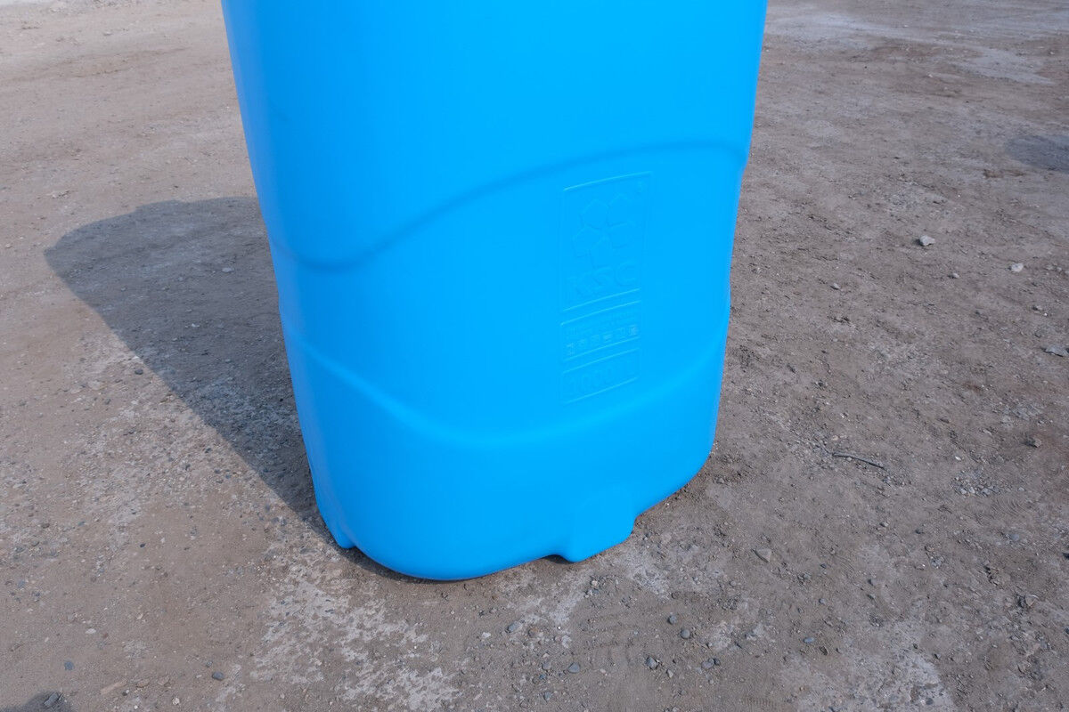 Бочка пластиковая прямоугольная 1000 литров для водоснабжения, водоочистки, водоотведения 4