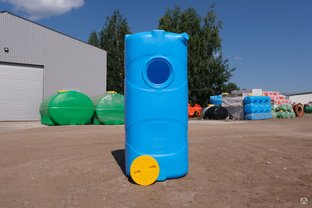 Бочка пластиковая прямоугольная 1000 литров для водоснабжения, водоочистки, водоотведения #1