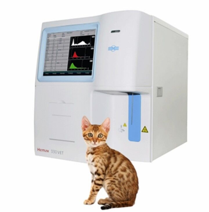 Анализатор гематологический автоматический HEMAX 330 VET с набором реагентов на 900 тестов