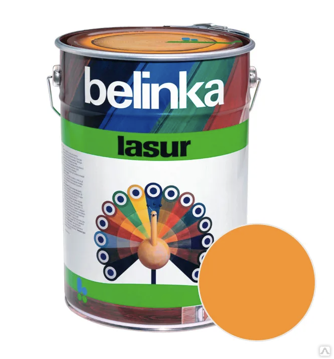 Пропитка для древесины Belinka lasur №14 лиственница 10 л