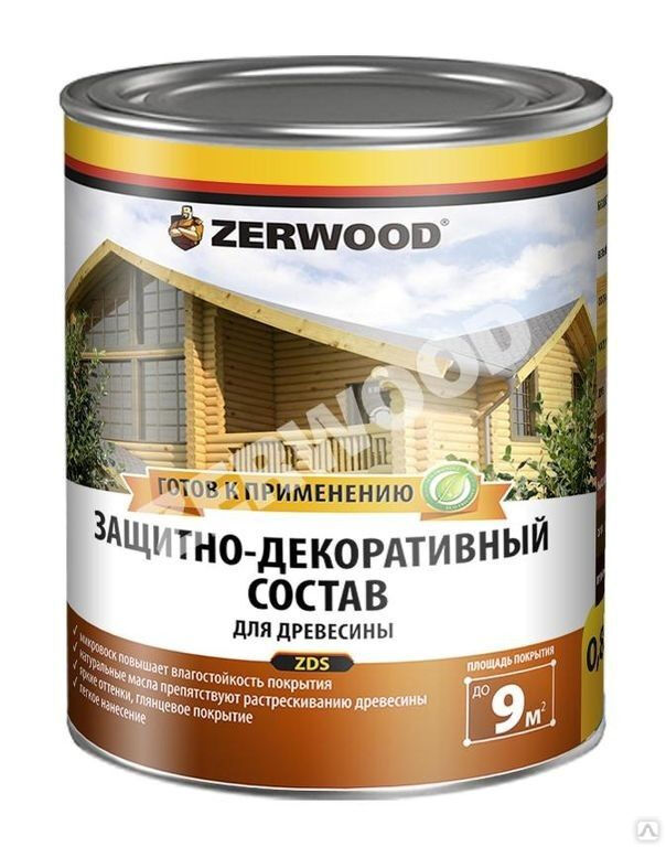 Пропитка по дереву Zerwood ZDS бесцветный 0,85 л