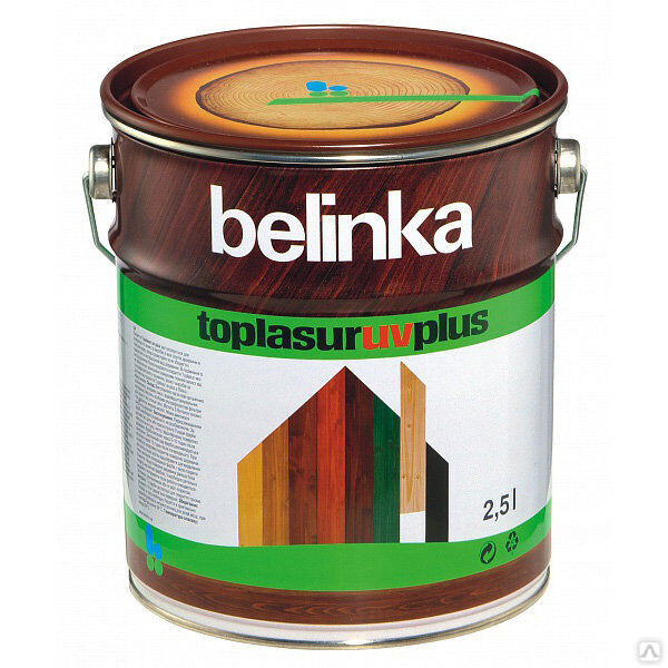 Пропитка для древесины Belinka Toplasur UV PLUS 2,5 л