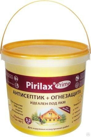 Пропитка огнебиозащита Пирилакс Pirilax prime 3,2 кг