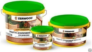 Пропитка по дереву Zerwood ZDP аквалазурь тик 0,9кг (И) 