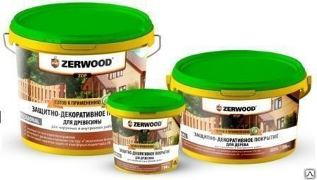 Пропитка по дереву Zerwood ZDP аквалазурь махагон 2,5кг (И)