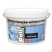 Штукатурка декоративная DALI Короед XL-K белая 15 кг Рогнеда