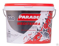 Штукатурка декоративная с эффетом старины Parade S60 белая 4кг