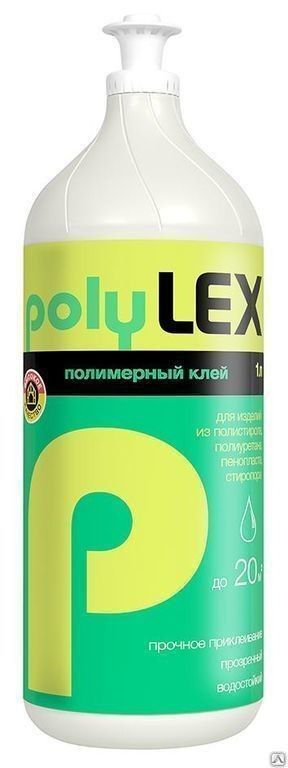 Клей для потолочной плитки POLYLEX 1л