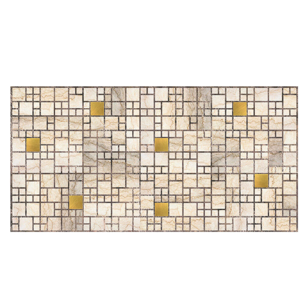 Листовая панель пвх "grace" мозаика мрамор с золотом 960*480*0,3 мм Grace