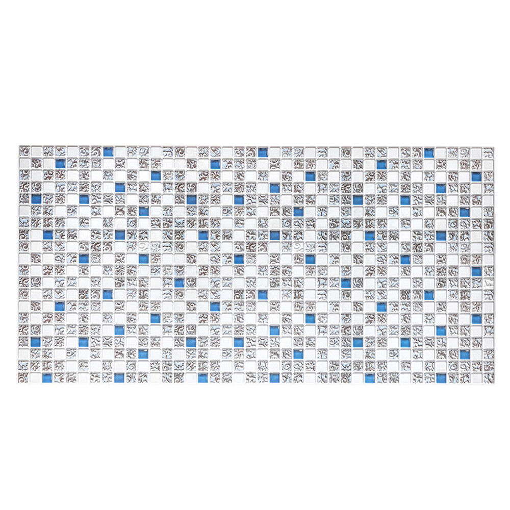 Листовая панель пвх "grace" мозаика коллаж голубой 960*480*0,3 мм Grace