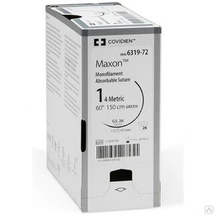 Синтетический рассасывающийся шовный материал Maxon™ и Maxon™ CV (Максон) 