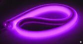 Светодиодный шнур NeonLine ELF фронтальный изгиб 12В IP68 10 м пурпурный 