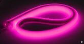 Светодиодный шнур NeonLine ELF фронтальный изгиб 12В IP68 10 м розовый #1