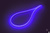Светодиодный шнур NeonLine ELF боковой изгиб 8 мм 12В IP68 5 м синий #1