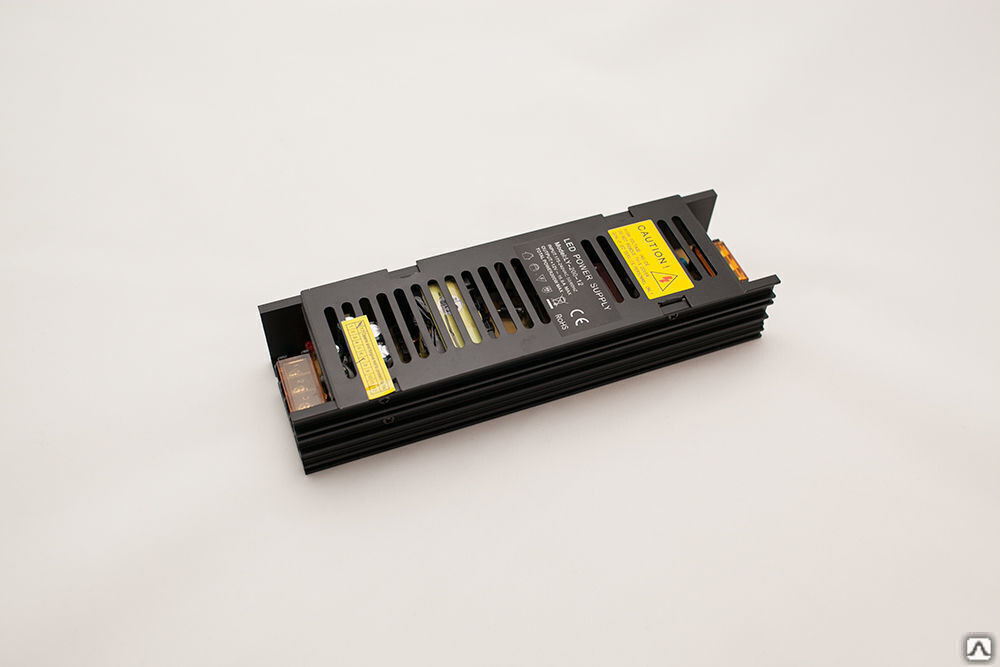 Блок питания 250W узкий black интерьерные 24V для LED
