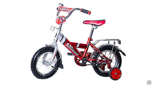 Велосипед "12" детский Байкал В1203 красный