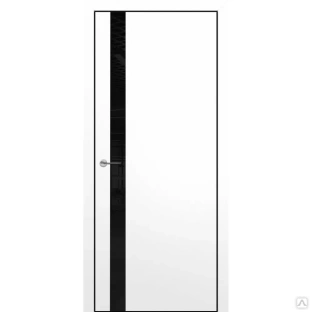 Межкомнатная дверь K2 ALU Black с кромкой #1