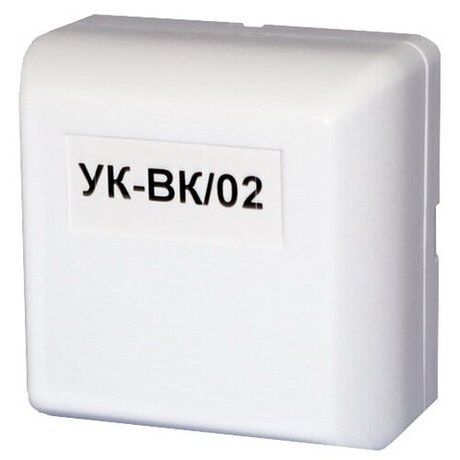 УК-ВК/02 Устройство коммутационное (2 канала, 12В, 10А, контакты на переключение)