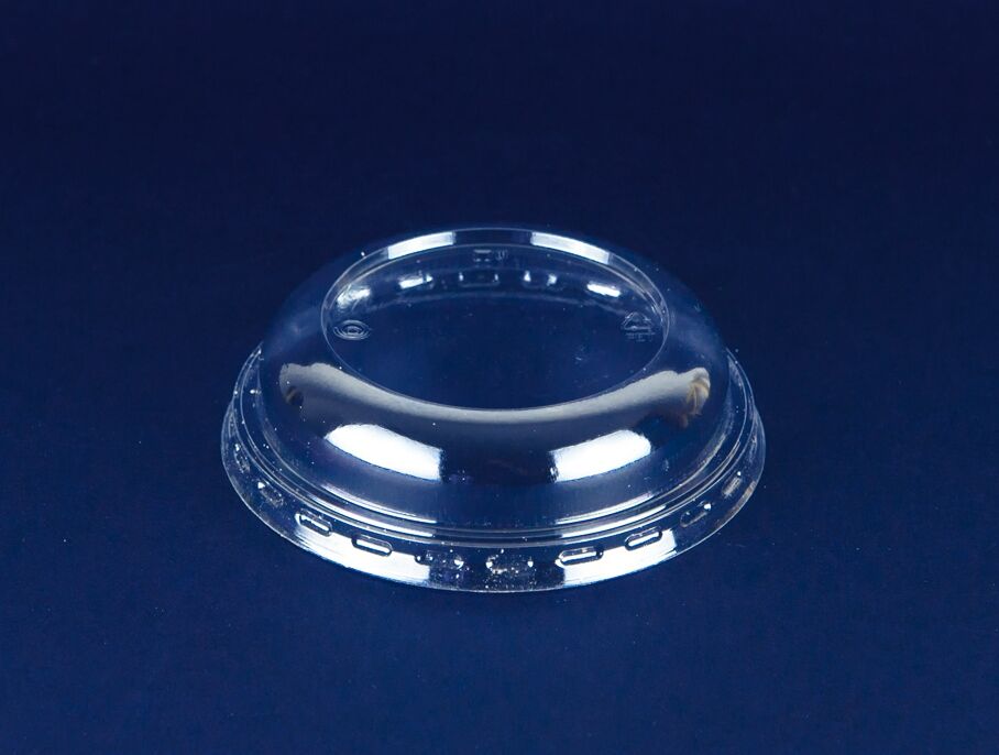Крышка к стакану для мороженого 350 мл (Л), D 95 x H мм, ПП прозрачная