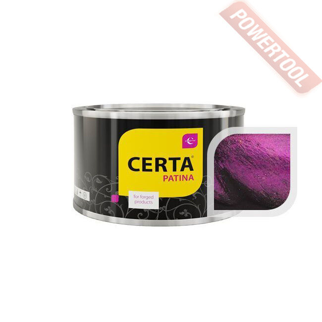 Декоративная эмаль CERTA патина, пурпурная