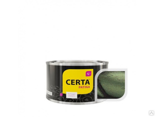 Декоративная эмаль CERTA патина, готическая зелень #1