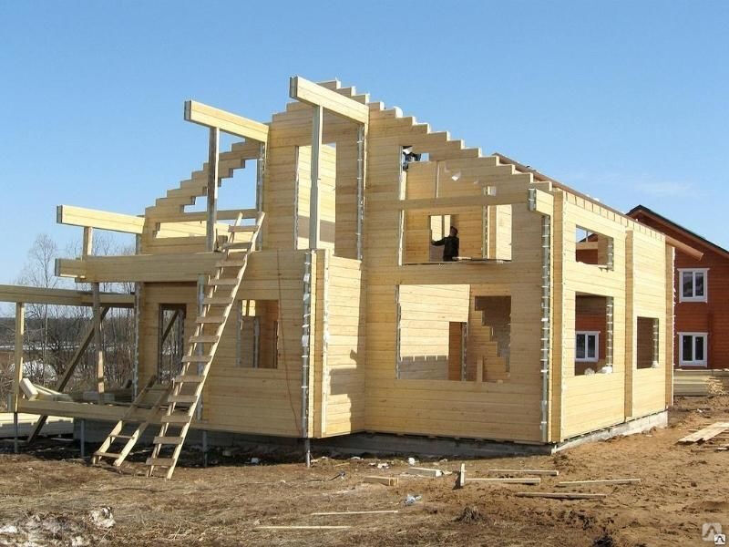 Особенности строительства дома из профилированного бруса