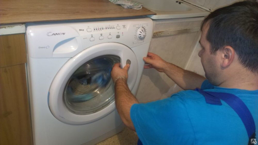 Услуга установка стиральной машины