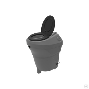 Туалет компостный «Rostok», серый 