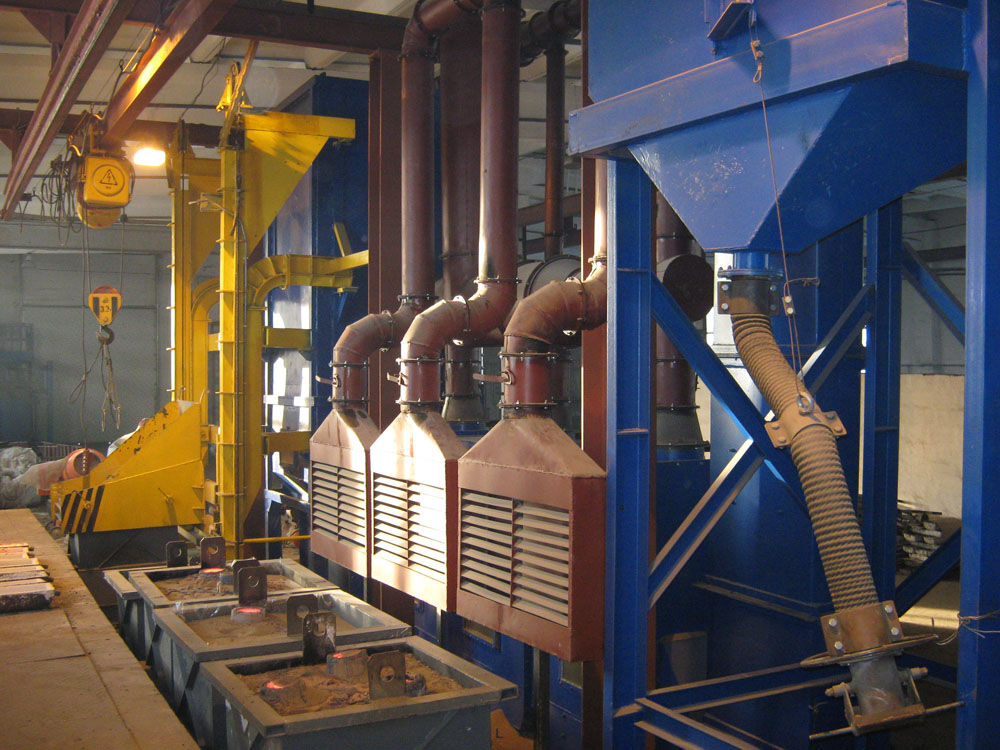 Проектирование и монтаж систем вентиляции литейного цеха