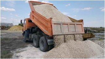 Доставка песка 1,5 тонн